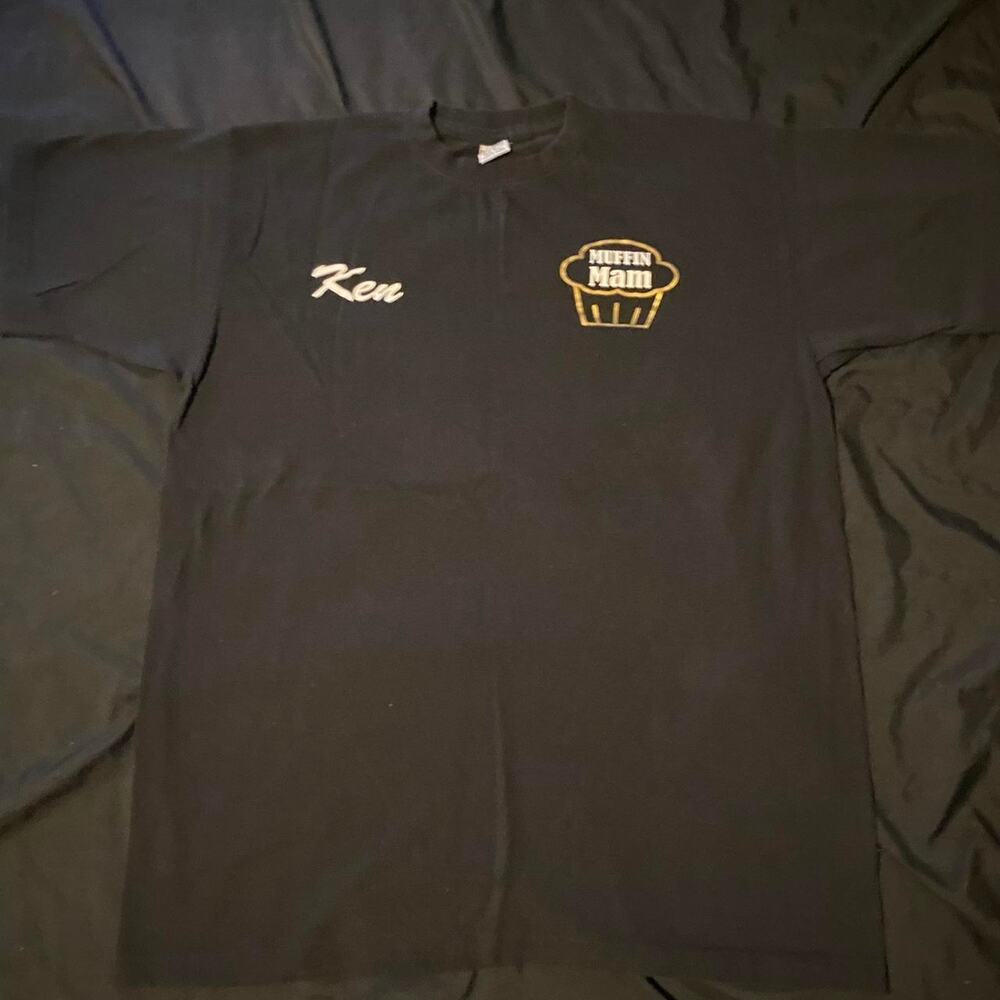 Muffin mam maintenance t shirt nametag